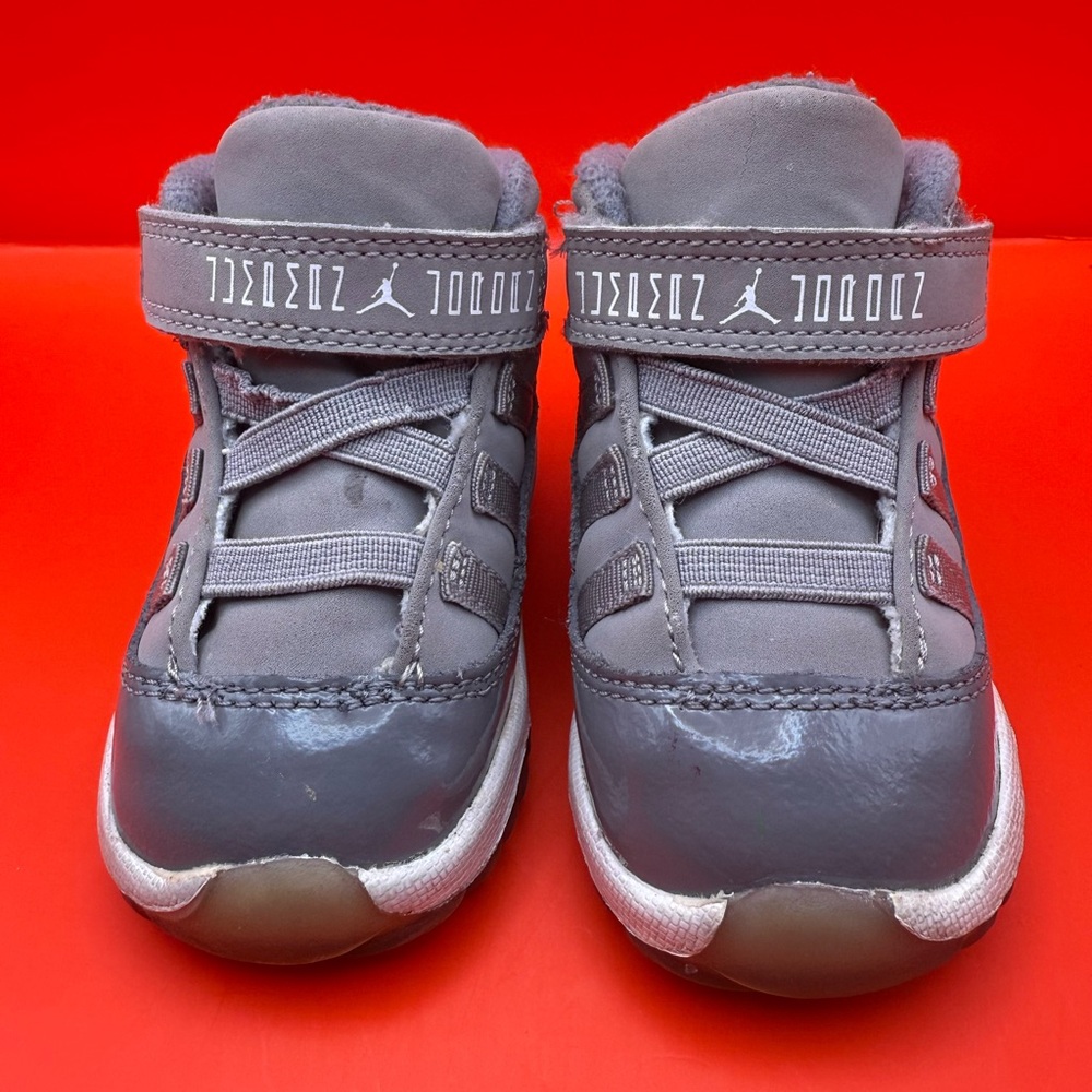 Nike Air Jordan 11 Retro (TD) ‘Cool Grey’ toddler sneakers (378040 001)